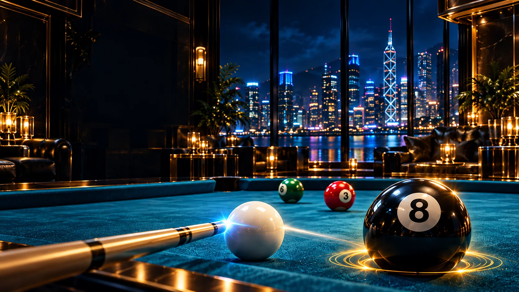 8 Ball Universe pool table