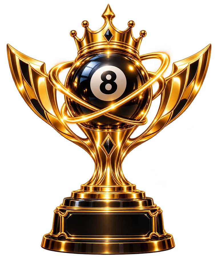 8 Ball Universe championship trophy